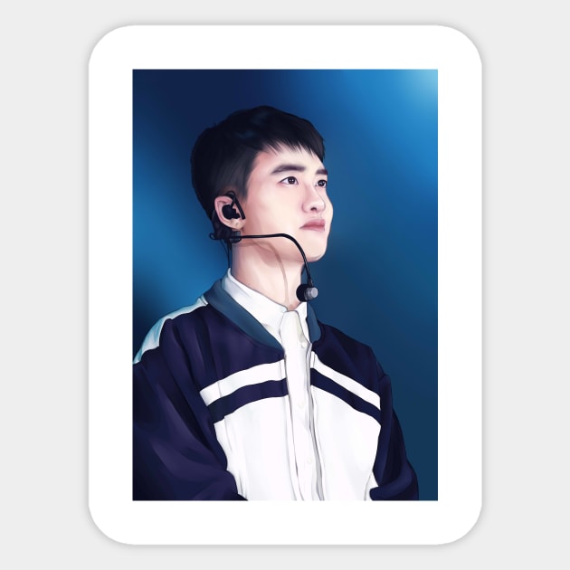 D.O EXO Kyungsoo Sticker by Scoffkid